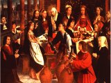 
單擊圖案，看聖經故事 - The Marriage in Cana by Gerard David (1460?-1523), Louvre, Paris