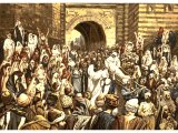 
單擊圖案，看聖經故事 - Young man, I say unto thee, Arise! Picture from The Life of Jesus Christ by J.J.Tissot, 1899